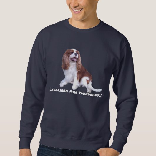 Cavalier King Charles Spaniel Unisex Sweatshirt (Voorkant)