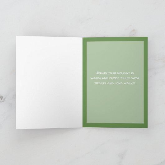 Cavalier King Charles Spaniel Vakantie Kaart (Binnen)