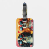 Cavalier King Charles Spaniel Valentijnsdag Bagagelabel (Achterkant verticaal)