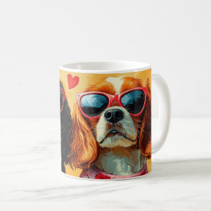 Cavalier King Charles Spaniel Valentijnsdag Koffiemok