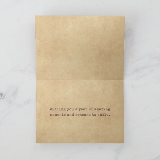 Cavalier King Charles Spaniel Verjaardag Kaart (Binnen)