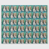 Cavalier King Charles Spaniel — Verpakkingspapier Cadeaupapier (Vlak)