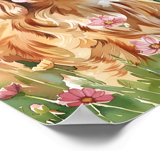 Cavalier King Charles Spaniel Wall Art Print (Hoek)