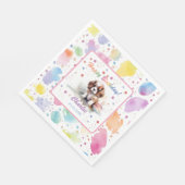 Cavalier King Charles Spaniel Waterverf servetten (Hoek)