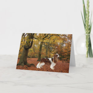 Cavalier King Charles Spaniel Wenskaart Feestdagen Kaart