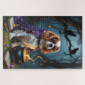 Cavalier King Charles Spaniel Whimsical Halloween Legpuzzel (Horizontaal)