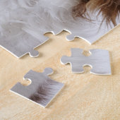 Cavalier King Charles Spaniel zit in studio Legpuzzel (Zijkant)