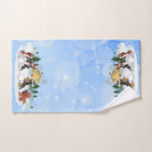 Cavalier King Charles Spaniels Bouwen van een Snee Bad Handdoek (Handdoek)