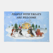 Cavalier King Charles Spaniels Bouwen van een Snee Deurmat (Voorkant)