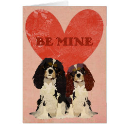 Cavalier King Charles Spaniels Love Card