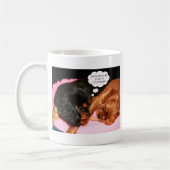 Cavalier King Charles Spaniels Puppies Koffiemok (Links)