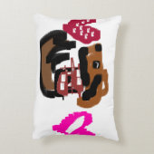 Cavalier King Charles te schattig Accent Kussen (Achterkant (Verticaal))