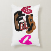 Cavalier King Charles te schattig Accent Kussen (Voorkant(Verticaal))