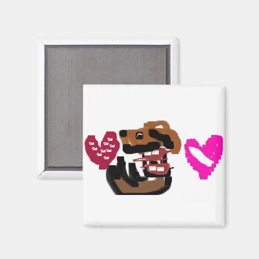 Cavalier King Charles te schattig Magneet (Voorkant / Achterkant)