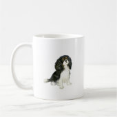 Cavalier King Charles - Tri Colored Koffiemok (Links)
