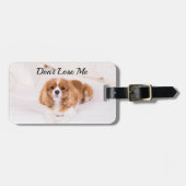 Cavalier King Charles verlies me niet Bagagelabel (Voorkant horizontaal)