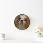 Cavalier King Charles Wall Clock Ronde Klok (Huis)