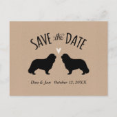 Cavalier King Charles Wedding Save the Date Aankondigingskaart (Voorkant)