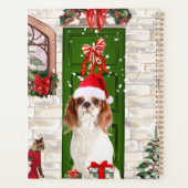 Cavalier King Dog Kerstmis Planner (Achterkant)