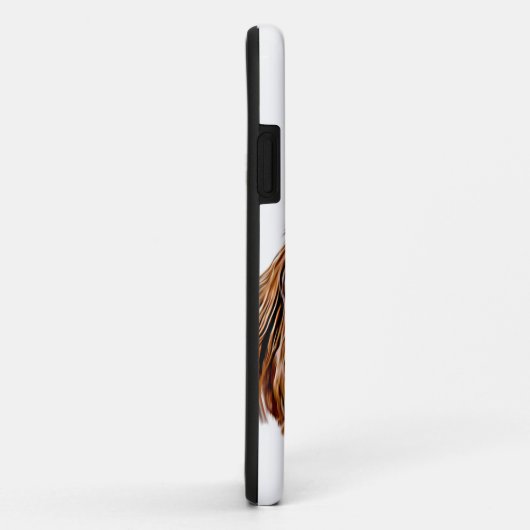 Cavalier King Dog met Hearts Valentijnsdag Case-Mate iPhone Case (Achterkant/rechts)