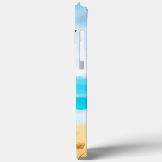 Cavalier King Dog op strand Case-Mate iPhone Case (Achterkant / Links)