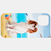 Cavalier King Dog op strand Case-Mate iPhone Case (Achterkant (horizontaal))