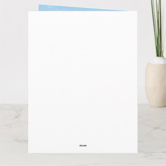 Cavalier King Dog op strand Kaart (Achterkant)