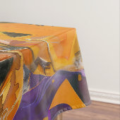 Cavalier King Hond Halloween Heks en Pompoen Tafelkleed (Voorbeeld)