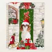 Cavalier King Hond Kerstmis Planner (Voorkant)