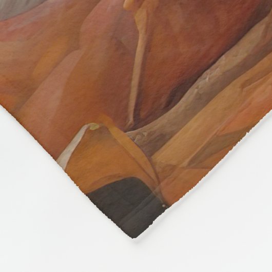 Cavalier King in de herfst laat Herfst inspireren Fleece Deken (Hoek)