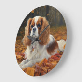 Cavalier King in de herfst laat Herfst inspireren Grote Klok (Hoek)
