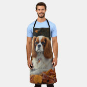 Cavalier King in de herfst laat Herfst inspireren Schort (Gedragen)