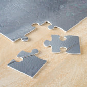 Cavalier King Laat het Sneeuwen Kerst Borstelige Legpuzzel (Zijkant)