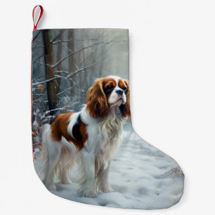 Cavalier King liet het sneeuwkerstborstel Kleine Kerstsok