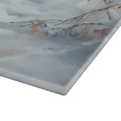 Cavalier King liet het sneeuwkerstborstel Snijplank (Hoek)