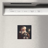 Cavalier King met Kerstman Feestelijke Kerstmis Magneet (Insitu (Vaatwasser))