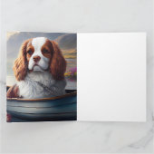 Cavalier King op een peddel: Een Schilderachtig av Kaart (Binnen)