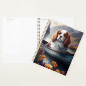 Cavalier King op een peddel: Een Schilderachtig av Planner (Display)
