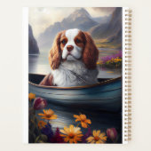 Cavalier King op een peddel: Een Schilderachtig av Planner (Achterkant)
