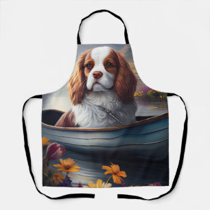 Cavalier King op een peddel: Een Schilderachtig av Schort