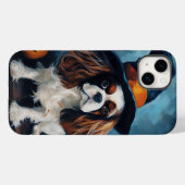 Cavalier King pompoenen Halloween eng Case-Mate iPhone Case (Achterkant (horizontaal))
