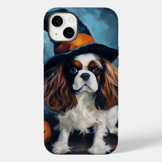 Cavalier King Pompoenen Halloween Griezelen Case-Mate iPhone Case (Achterkant)