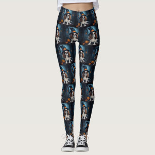 Cavalier King Pompoenen Halloween Griezelen Leggings