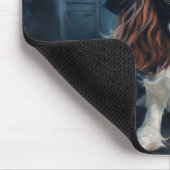 Cavalier King Pompoenen Halloween Griezelen Muismat (Hoek)