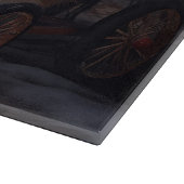 Cavalier King Sneeuwslee Kerstdecoratie Snijplank (Hoek)