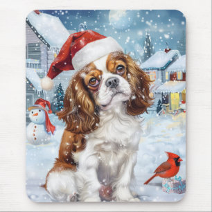 Cavalier King Winter Wonderland Kerstvreugde Muismat