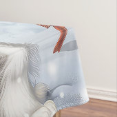 Cavalier King Winter Wonderland Kerstvreugde Tafelkleed (Voorbeeld)