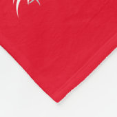 cavalier koning charles spaniel fleece deken (Hoek)