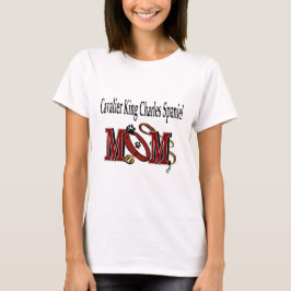 cavalier koning charles spaniel mam cadeaus t-shirt