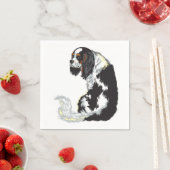 cavalier koning charles spaniel servet (Insitu)